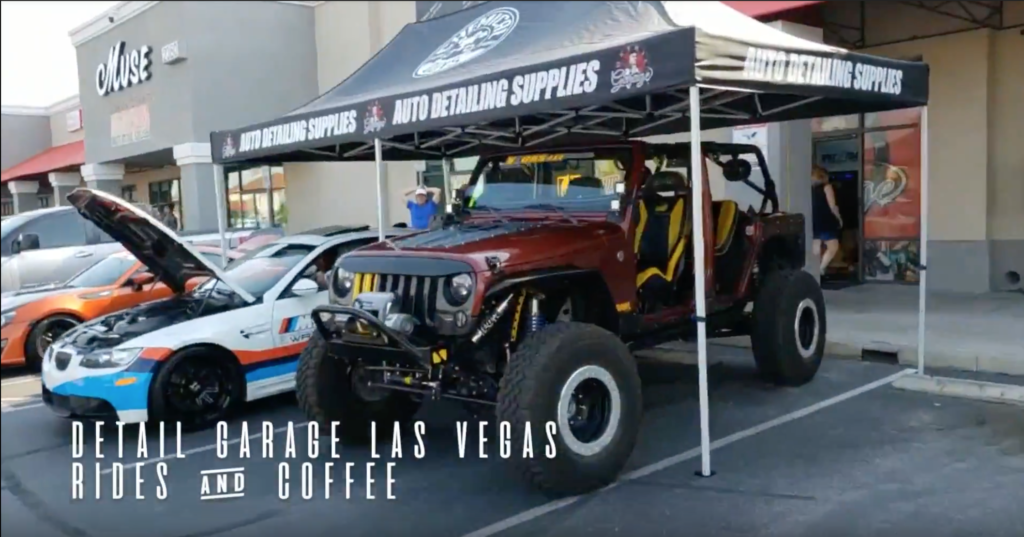 Rides & Coffee Car Show at Detail Garage Las Vegas