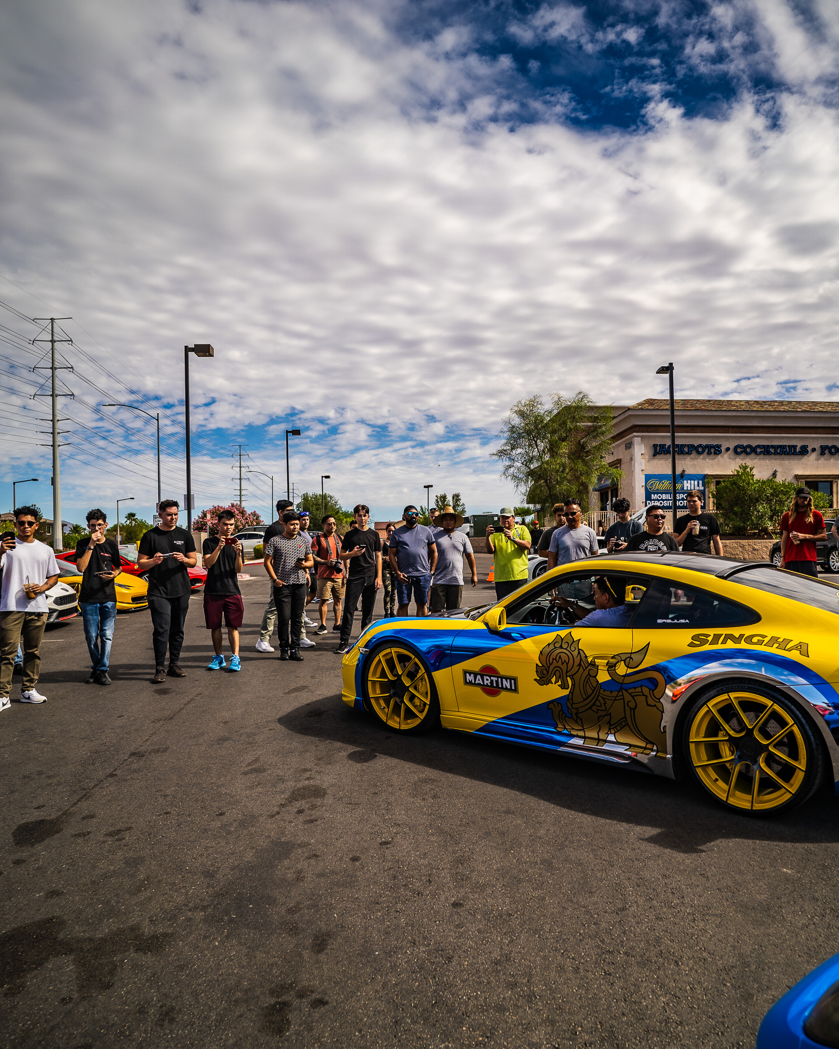 First “Supercar Social” success at Alchemy Coffee