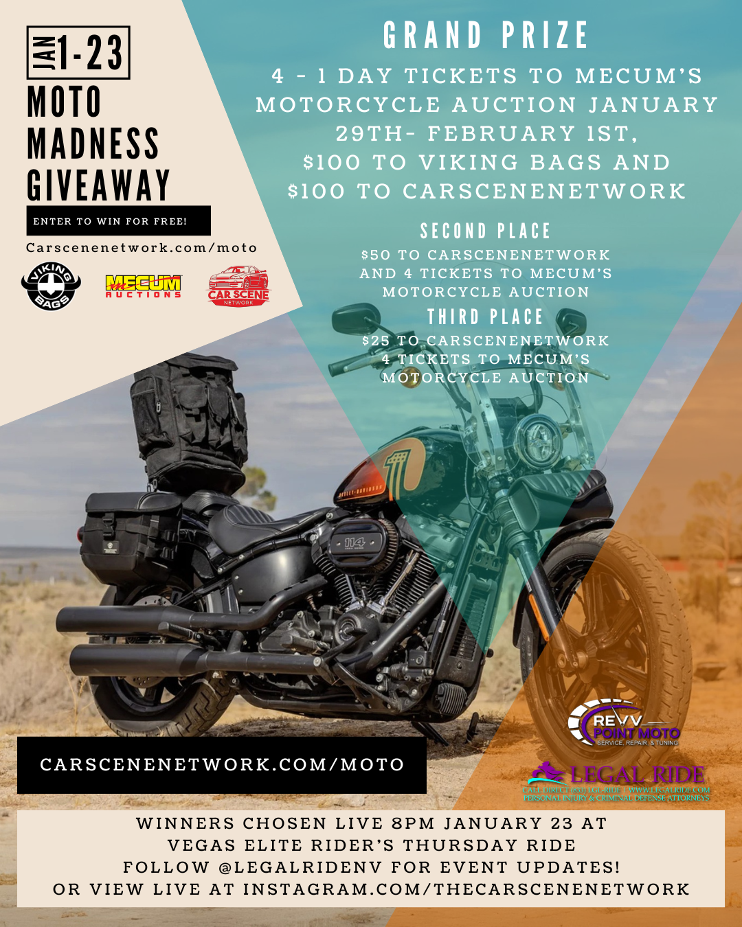 Moto Madness Giveaway!